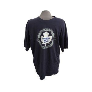 Toronto Maple Leafs T-Shirt Men Size XL Blue NHL Hockey Official Licensed Prod